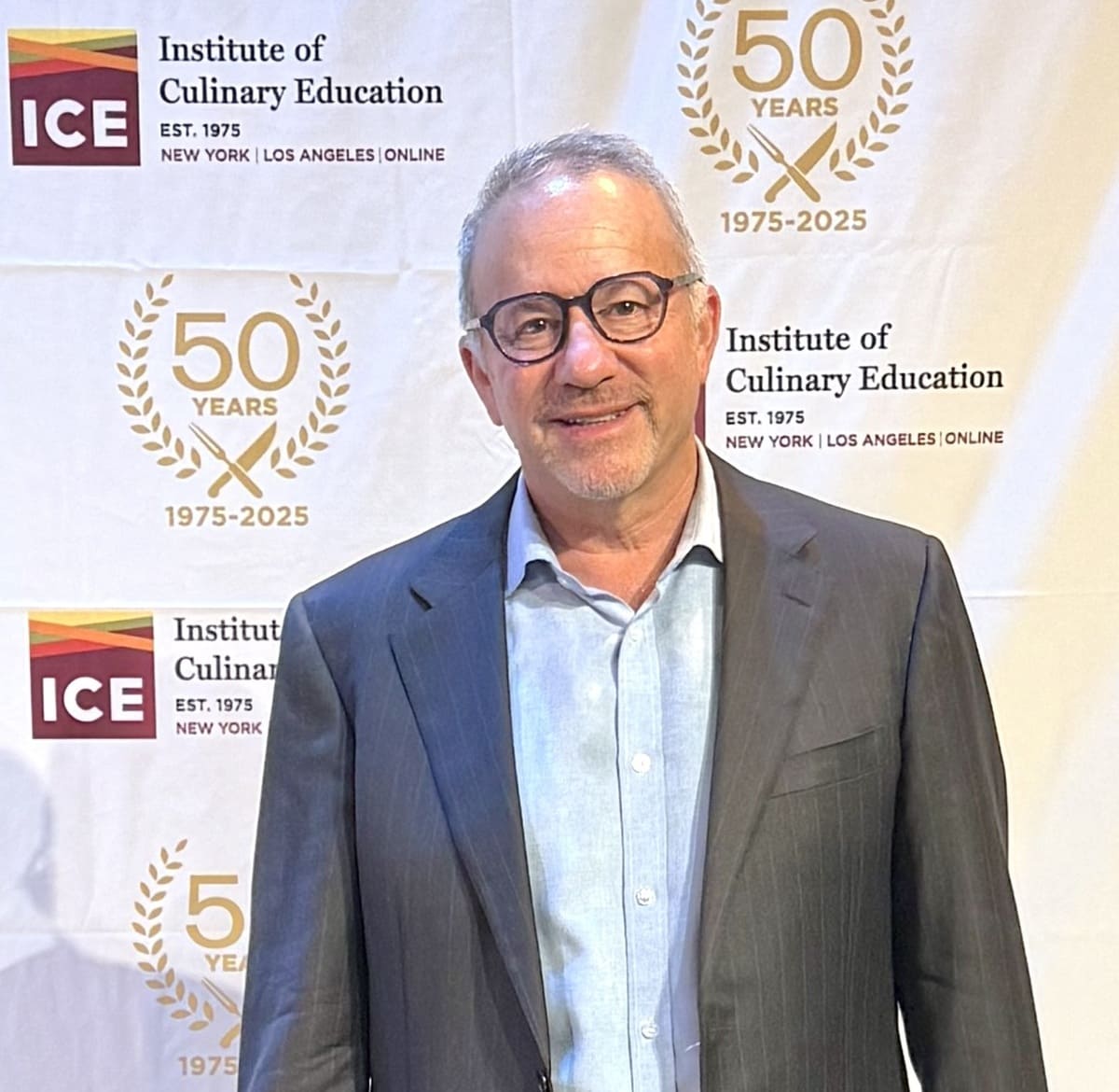 Rick Smilow, ICE CEO, at 2025 commencement of ICE NY graduates