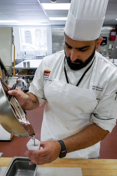 Chef Sohrab in class