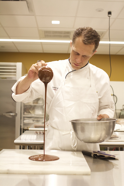 Chef Michael Laiskonis runs ICE's bean-to-bar chocolate lab