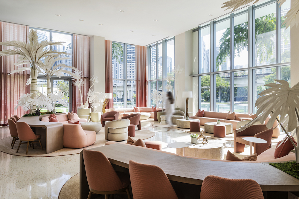 The lobby of Novotel Miami by Accor