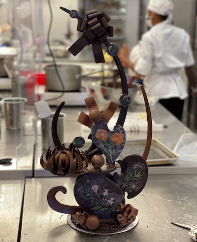 Chocolate showpiece