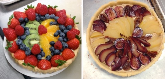 pastry school fruit tarts