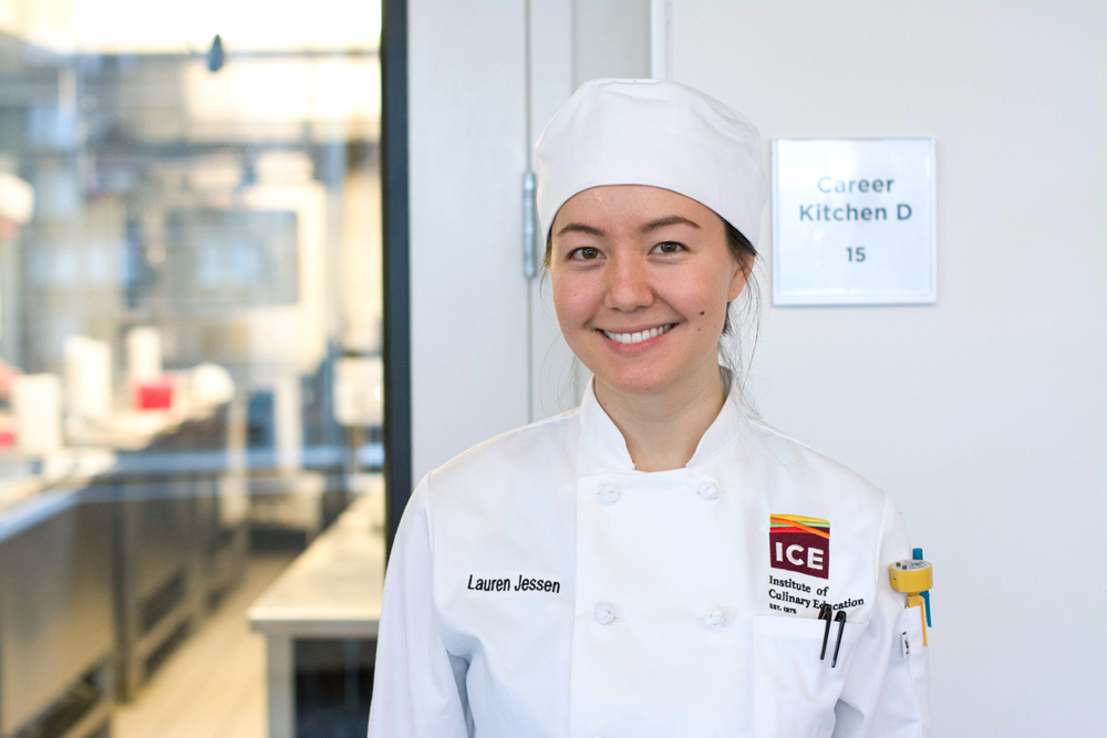 lauren jessen culinary arts and culinary management student institute of culinary education