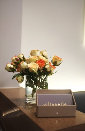 flowers at villanelle