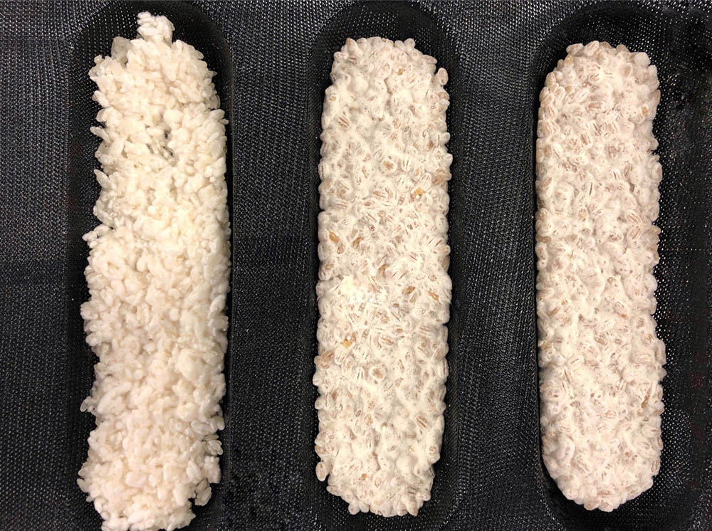 Barley and rice after the trial