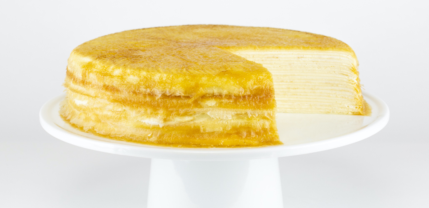 Emy Wada's mille crepe cake at Lady M Boutique