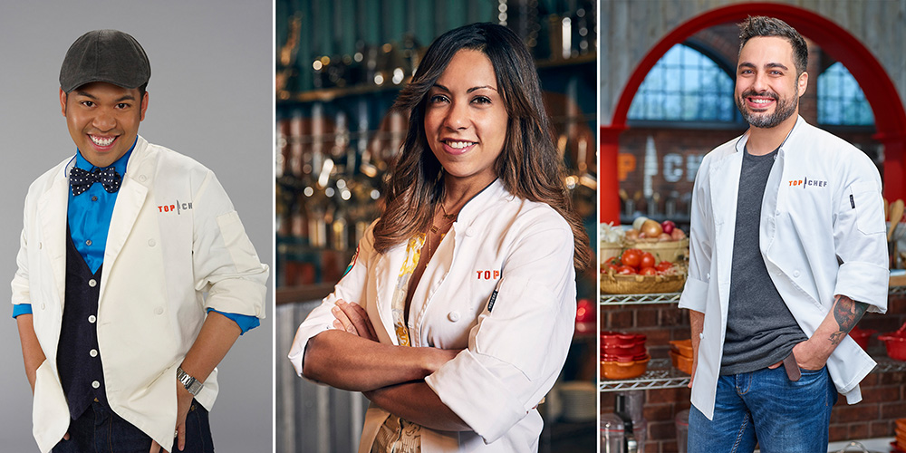 ICE alumni Arnold Myint, Adrienne Cheatham and David Viana have each competed on "Top Chef."