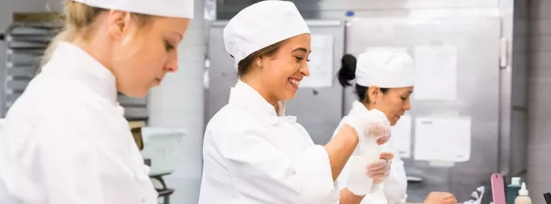 A Student in the kitchen