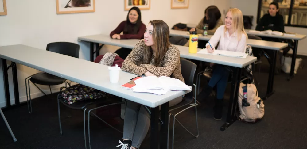 A Restaurant & Culinary Management class at ICE