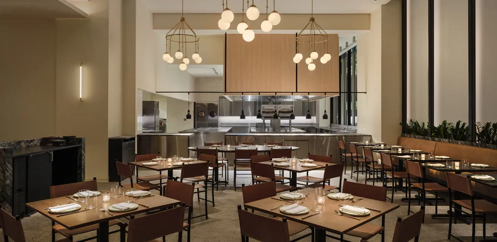 Crown Shy dining room