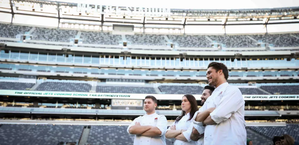 ICE chefs in the Jets Stadium 