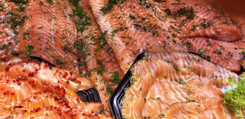 smoked fish at helsinki market