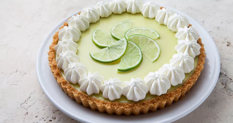 Key lime pie