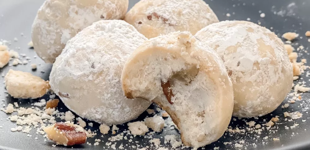 Traditional Mexican wedding cookies