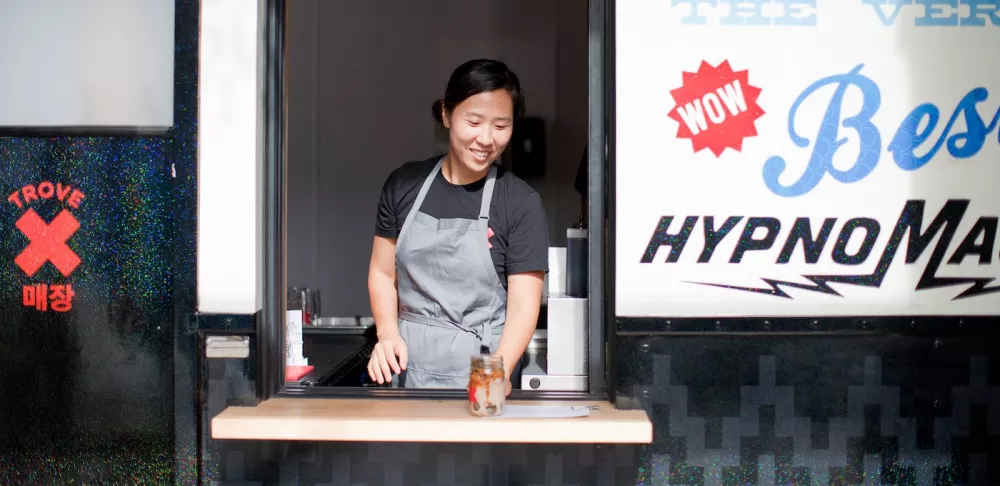 Rachel Yang is the co-owner and co-chef of Relay Restaurant Group.