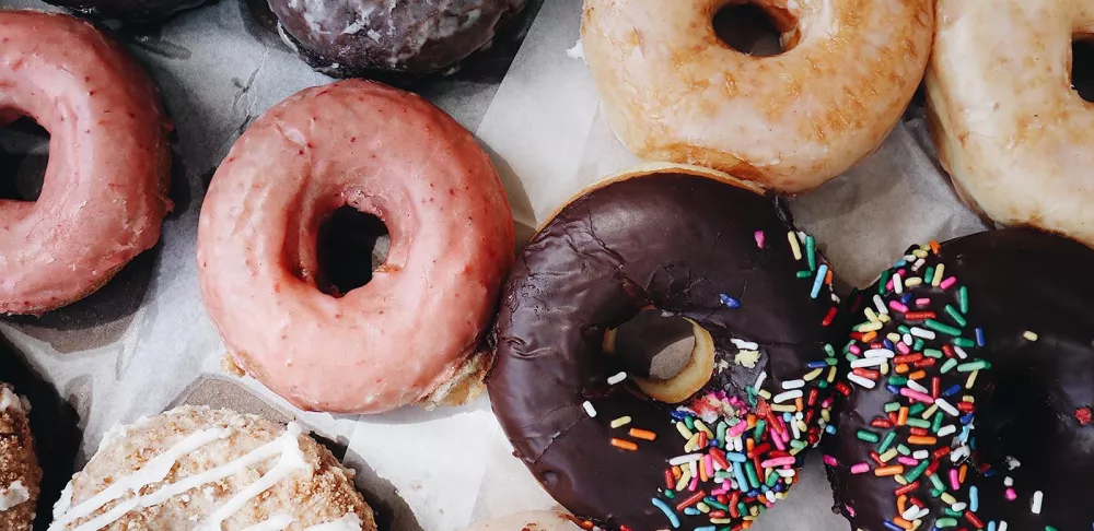 Assortment of doughnuts 