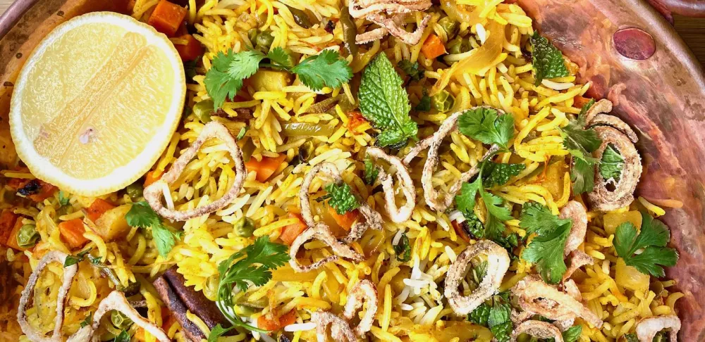 Vegetable Biryani with Basmati Rice