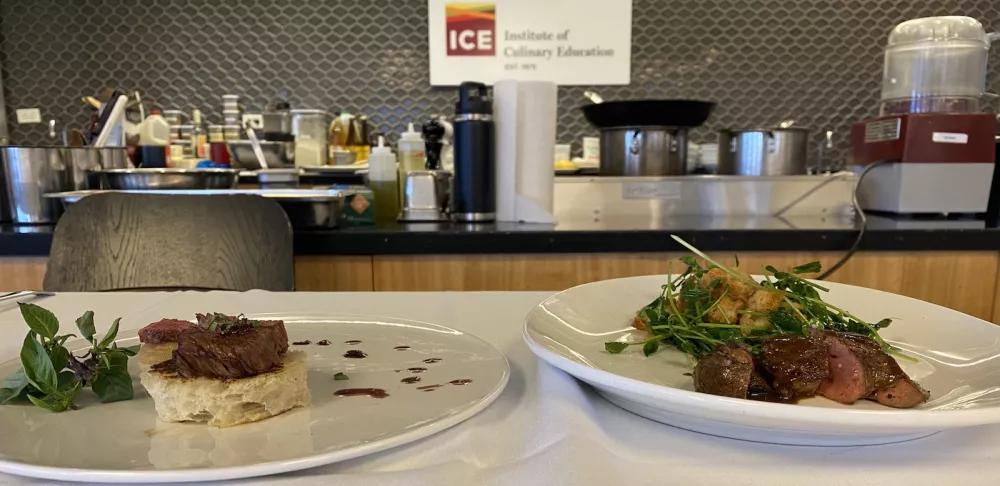 Beat The Chef competition at ICE