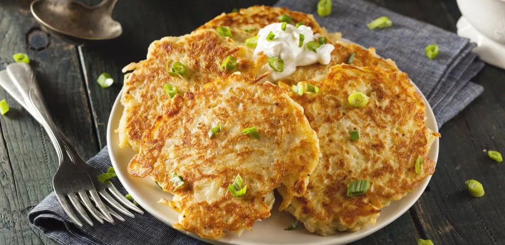 Irish potato pancakes called boxty