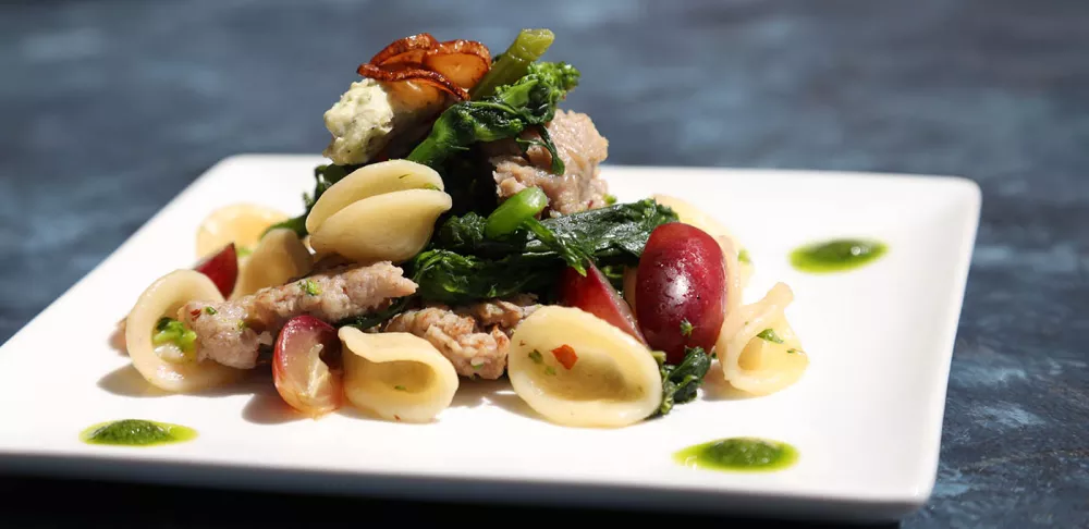 Orecchiette with Broccoli Rabe & Sausage