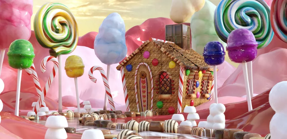 Candy Land scene