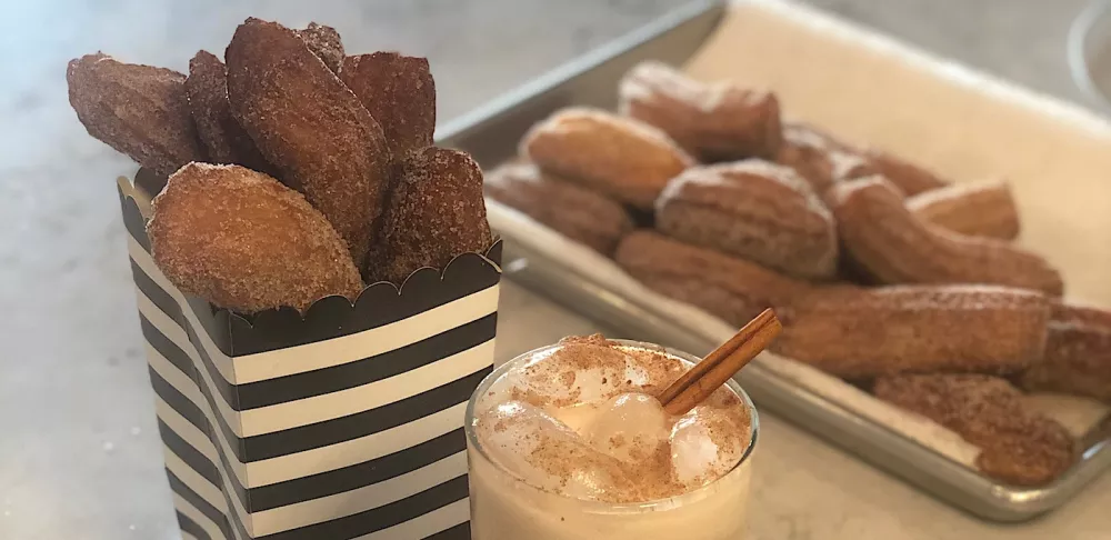 Churros and horchata