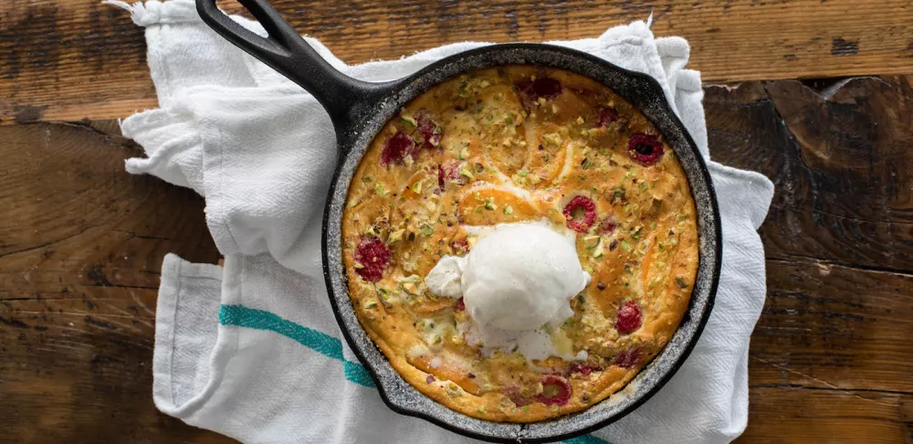 Simple Summer Fruit Clafoutis