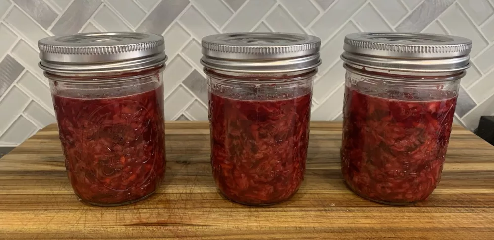 Chef Barry's sauerkraut