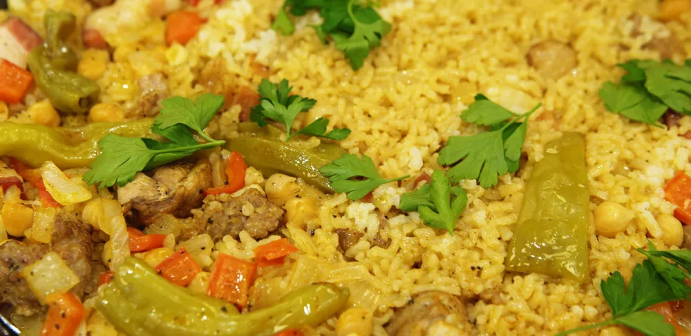 Frank Proto's one-pot paella