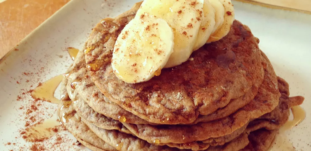 Banana-Plantain Pancakes