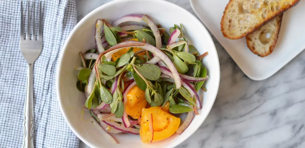 Purslane salad