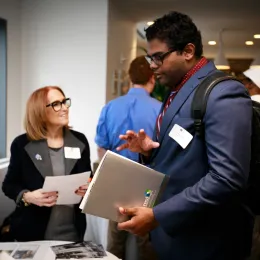 Career fair at culinary school in new york