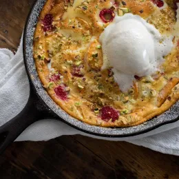 simple summer clafoutis