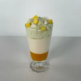 coconut panna cotta