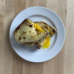 Chef Remy's grilled cheese