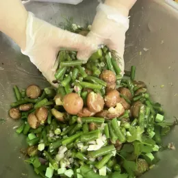 green bean salad