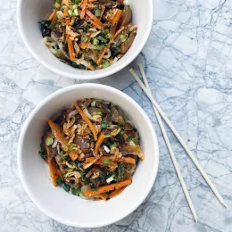 Sweetcatch pan-fried beef udon