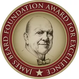 The James Beard Foundation award logo