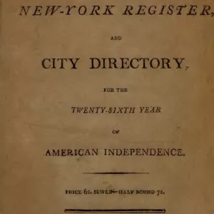 1801 new york register