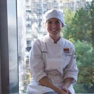 Brooke Bordelon a culinary arts student in new york city
