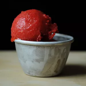 strawberry sorbet from food52 genius recipes