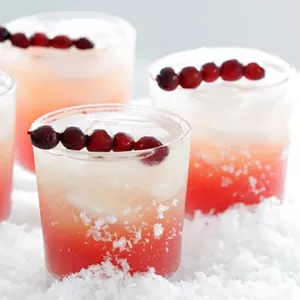 snow based cocktail