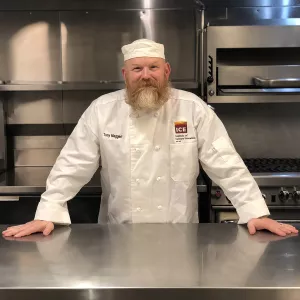 Anthony Maggert is an Army veteran and Culinary Arts student at ICE.
