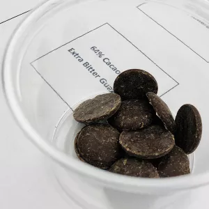 A bowl of Barry Callebaut chocolates.