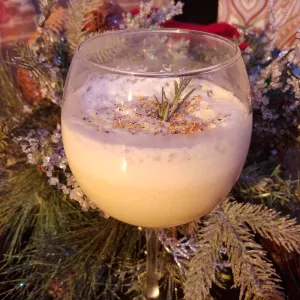Anthony Caporale's Syllabub cocktail.