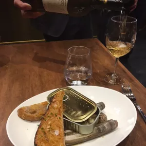 sherry paired with a Spanish dish