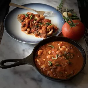 Tuscan baked beans