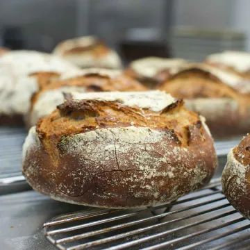 fresh artisanal bread baked by sim cass