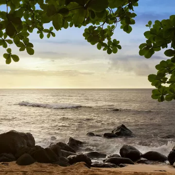 A view from Princeville Resort in Kauai, Hawaii