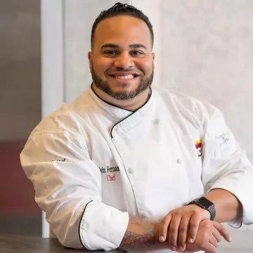 Kelvin Fernandez is a chef in New York City.